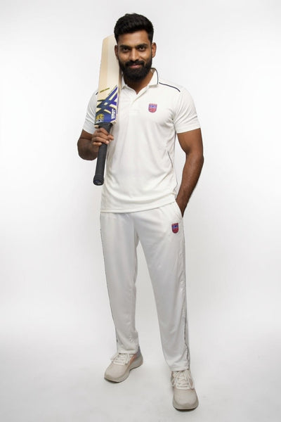 Java Sports White Cricket Jersey